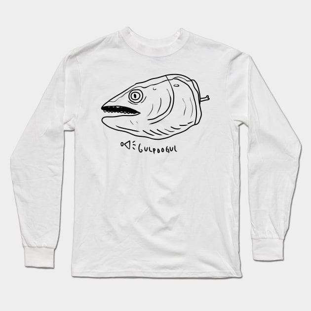 Cool Fish head Long Sleeve T-Shirt by MagnumOpus